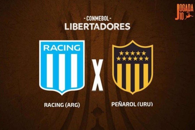 Racing e Peñarol jogam pormum lugar nas quartas de final da Libertadores - (crédito: Foto: Arte Jogada10) Racing e Peñarol jogam pormum lugar nas quartas de final da Libertadores - (crédito: Foto: Arte Jogada10)