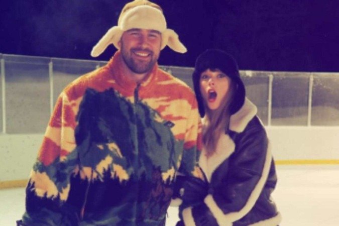 Taylor Swift revela o “cupido inesperado” de seu romance com Travis Kelce -  (crédito: TMJBrazil)