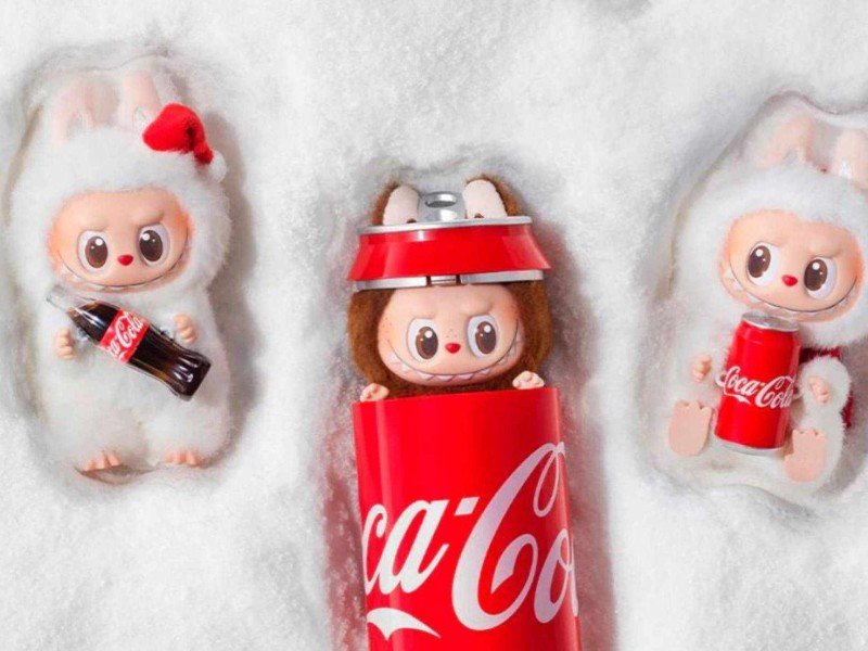 Labubu ganha versão especial da Coca-Cola