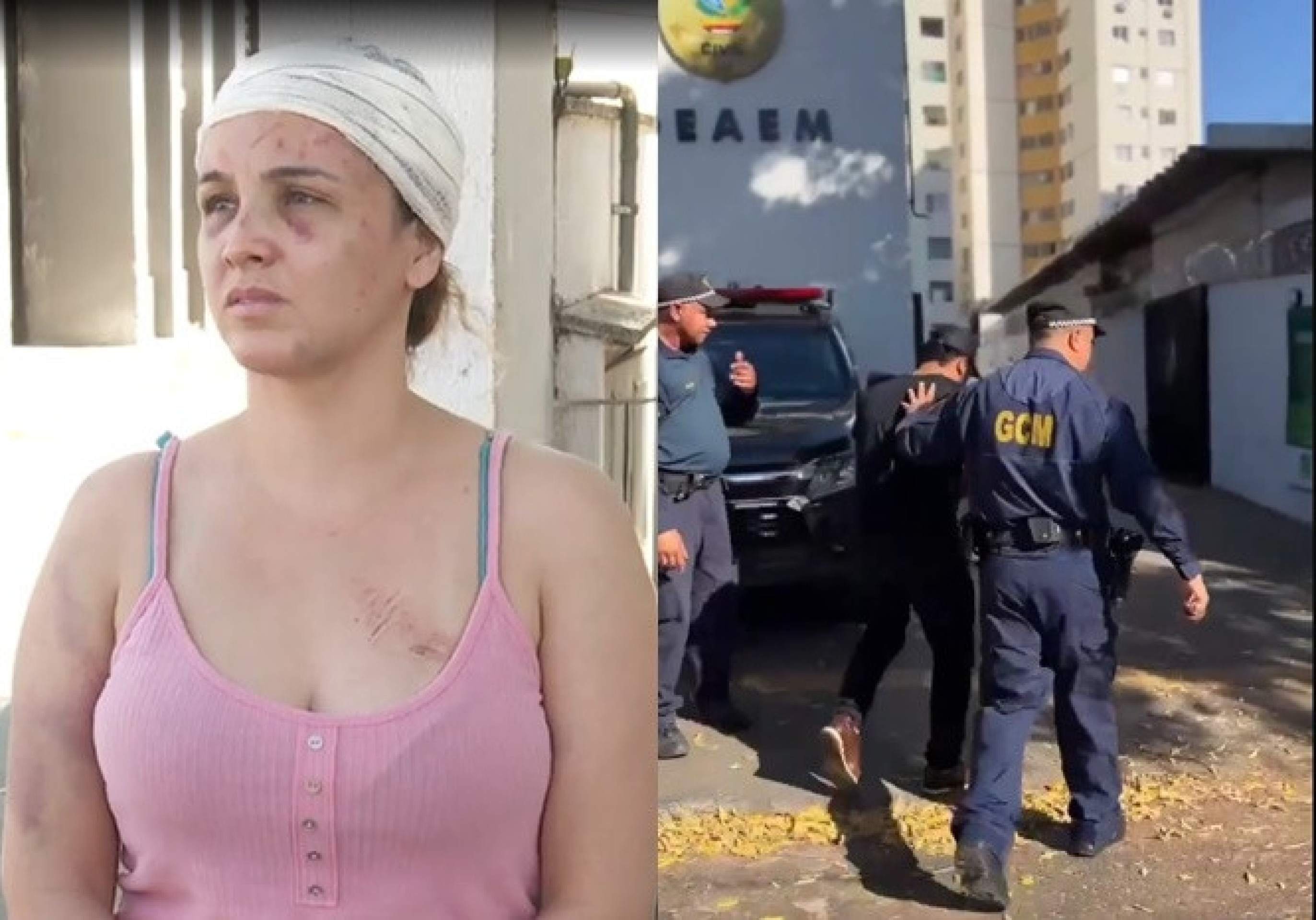 Cantora é espancada pelo parceiro musical na frente dos filhos