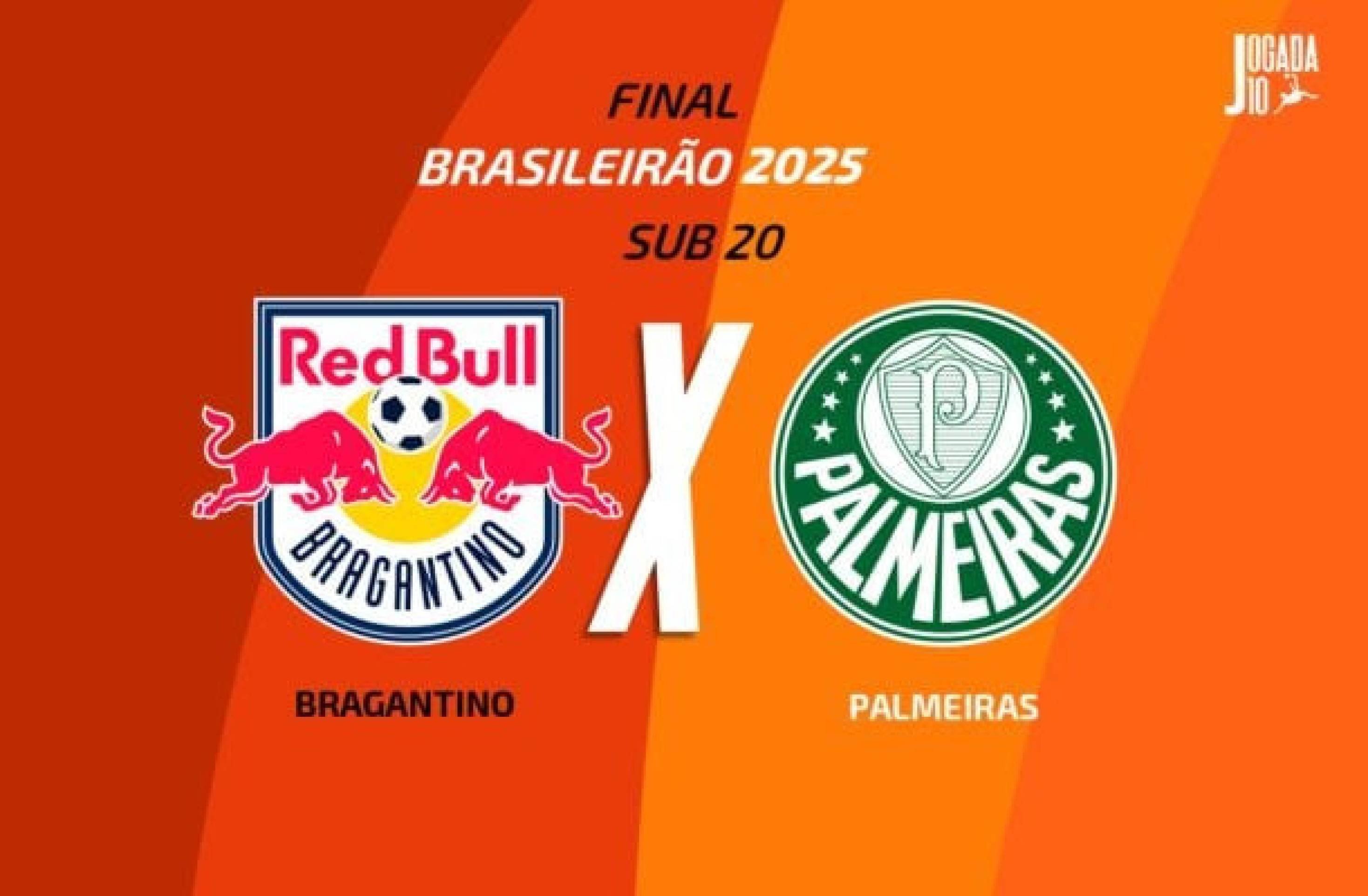 RB Bragantino x Palmeiras, pelo Brasileiro Sub-20: onde assistir, escalações e arbitragem