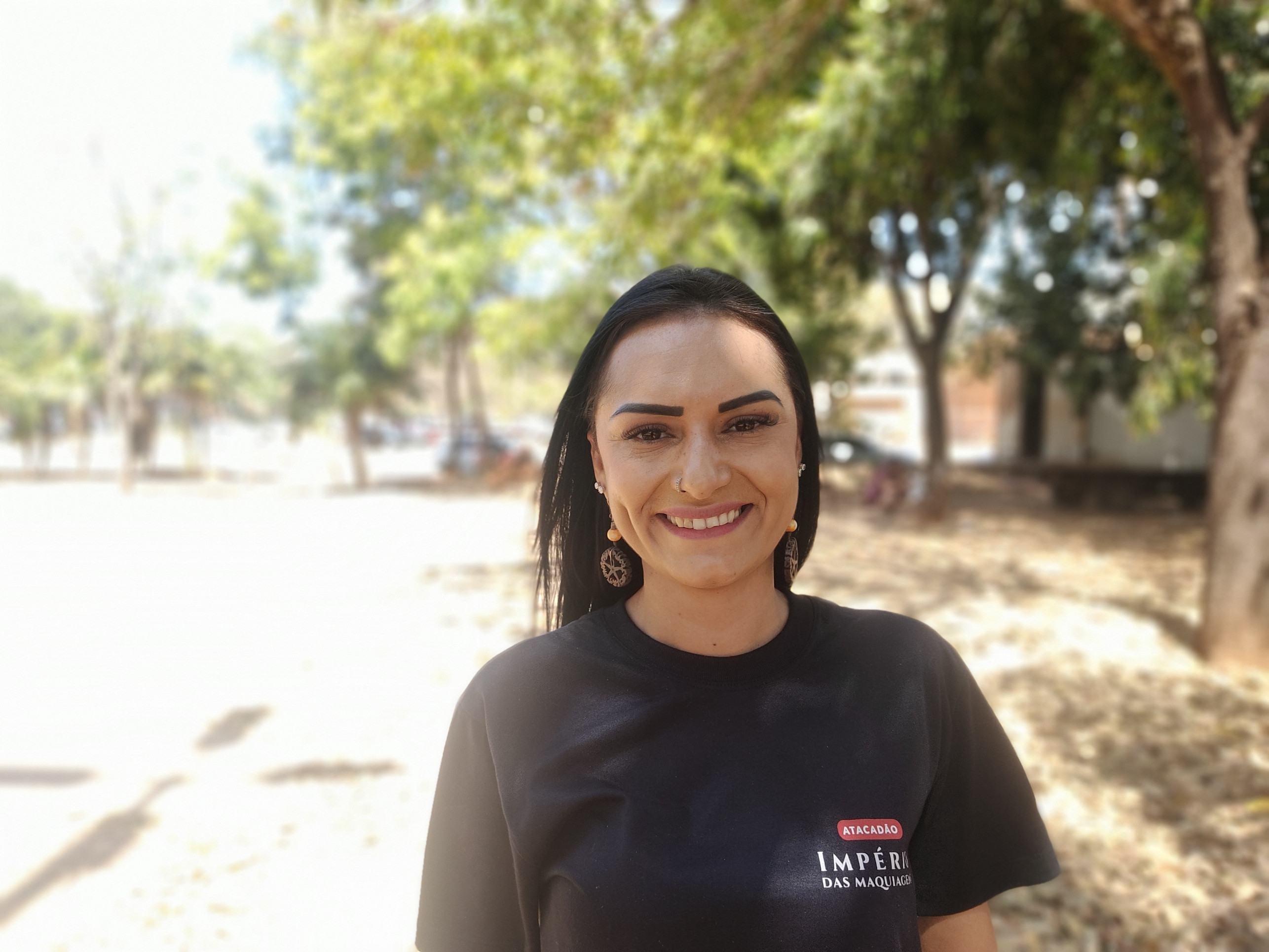 Tainara Ferreira gosta das opções de lazer e cultura da cidade