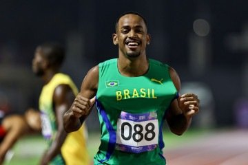 Vinícius Galeno é o elo entre o Distrito Federal e o atletismo do Brasil no Pan Jr. -  (crédito: Ana Patricia/COB)