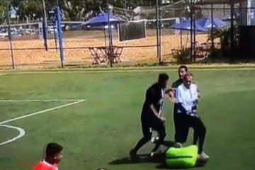 O 1º Juizado Especial Cível de Ceilândia, em decisão de primeira instância, havia considerado que a 'conduta antidesportiva e que inviabilizou a defesa da vítima -  (crédito: Material cedido ao Correio)