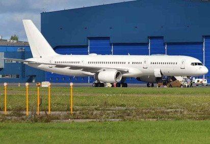 U.S. Air Force, 00-9001, Boeing 757-2A -  (crédito: Reprodução/Wikimedia Commons) -U.S. Air Force, 00-9001, Boeing 757-2A -  (crédito: Reprodução/Wikimedia Commons)