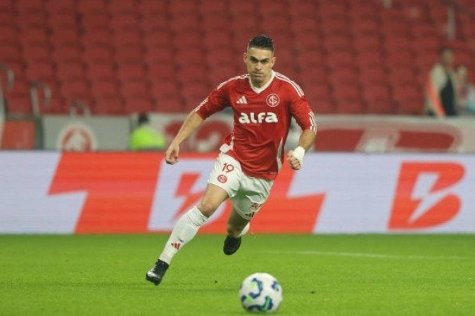 BORRÉ - Entrou bem na partida e criou a melhor chance do Internacional na partida após acertar a trave em finalização dentro da área. NOTA: 6,5 - Foto: Ricardo Duarte / Internacional