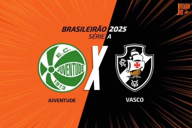 Juventude e Vasco se enfrentam em duelo adiado da 14ªrodada do Brasleiro - (crédito: Foto: Arte Jogada10) Juventude e Vasco se enfrentam em duelo adiado da 14ªrodada do Brasleiro - (crédito: Foto: Arte Jogada10)