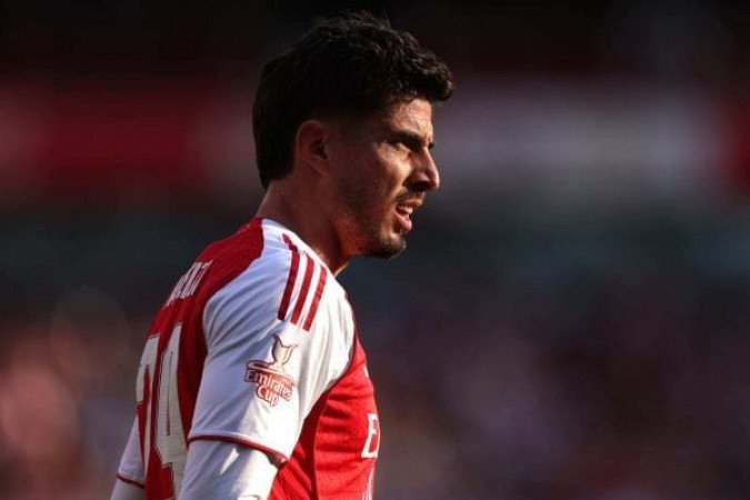 Diretoria dos Gunners já observa o mercado em busca de reforços após lesão de Havertz - (crédito: Foto: Alex Pantling/Getty Images) Diretoria dos Gunners já observa o mercado em busca de reforços após lesão de Havertz - (crédito: Foto: Alex Pantling/Getty Images)