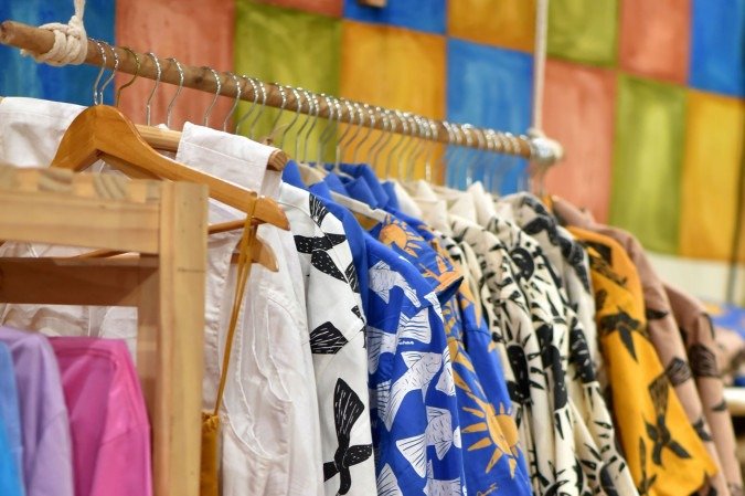 A estampa Gaivota é a mais famosa da marca