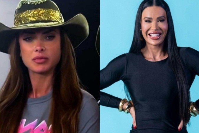 Treta entre Nicole Bahls e Gracyanne Barbosa no 'Dança' é exposta; veja - (crédito: Reprodução/Instagram) Treta entre Nicole Bahls e Gracyanne Barbosa no 'Dança' é exposta; veja - (crédito: Reprodução/Instagram)