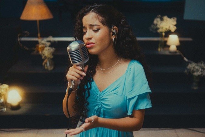 Gaby Cardozo divulga canção 'Eu Já Te Pertencia', composição de Anderson Freire - (crédito: Reprodução/Divulgação) Gaby Cardozo divulga canção 'Eu Já Te Pertencia', composição de Anderson Freire - (crédito: Reprodução/Divulgação)