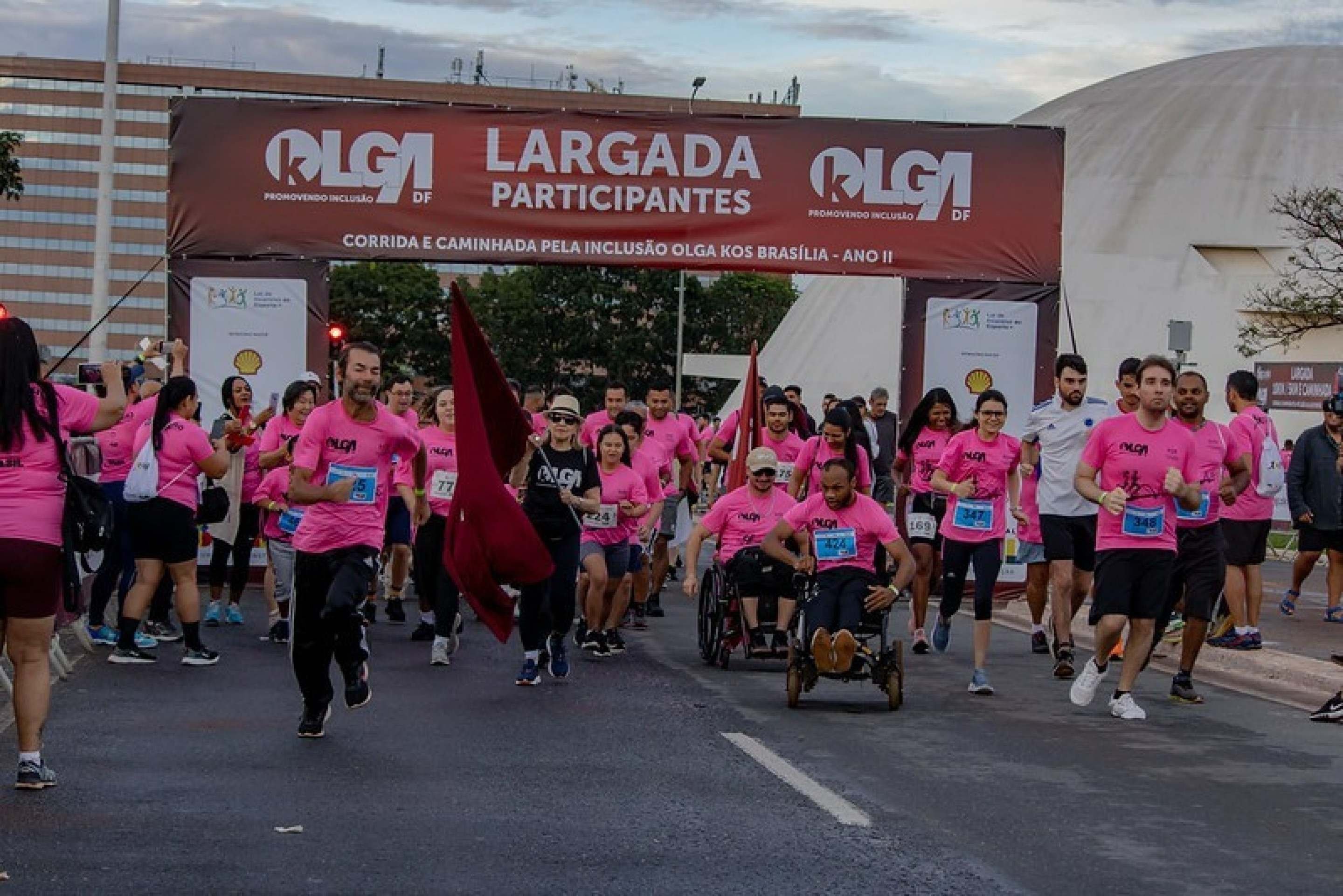 Brasília recebe a 3ª edição da Corrida e Caminhada pela Inclusão Olga Kos