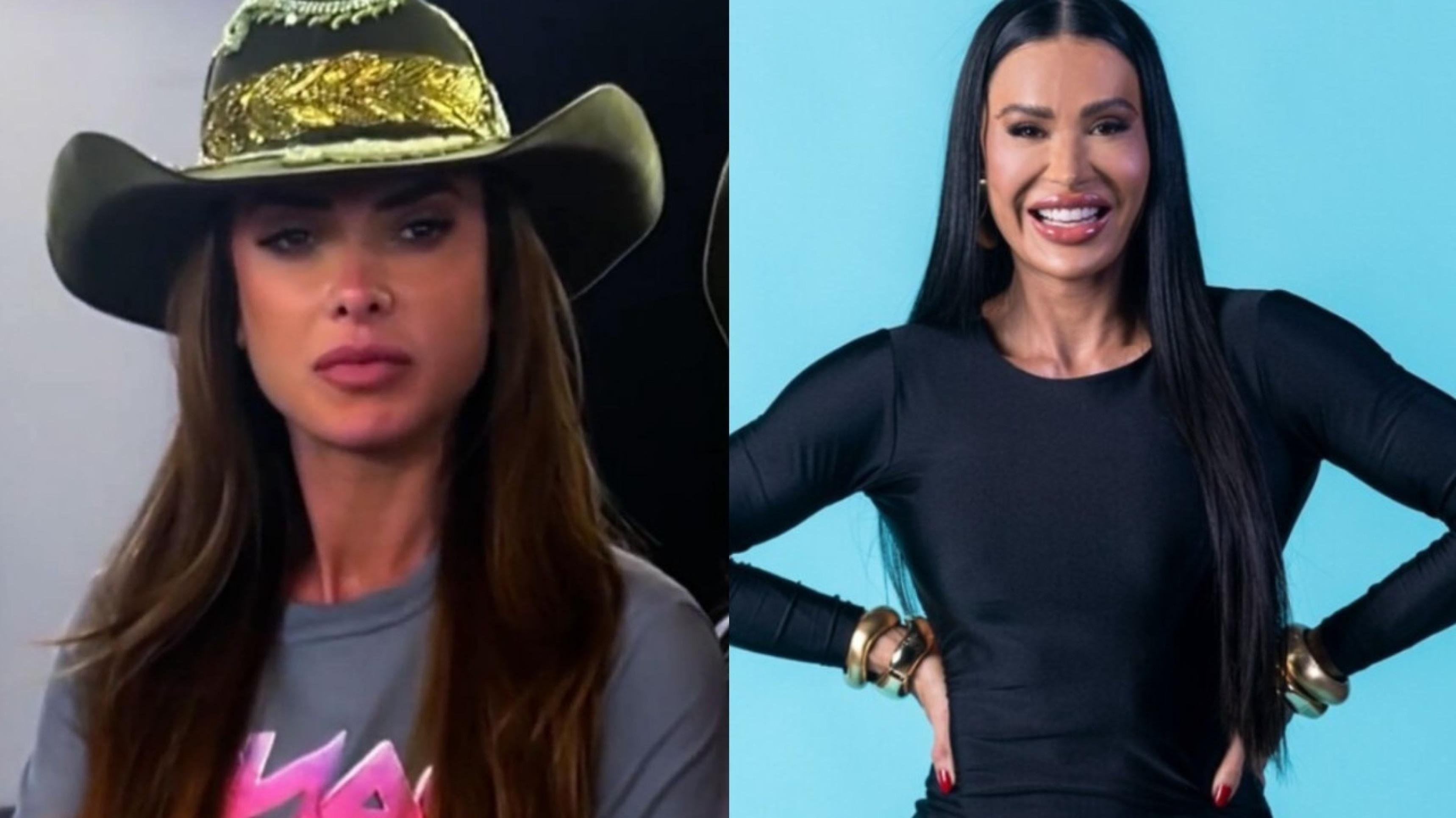 Treta entre Nicole Bahls e Gracyanne Barbosa no 'Dança' é exposta; veja