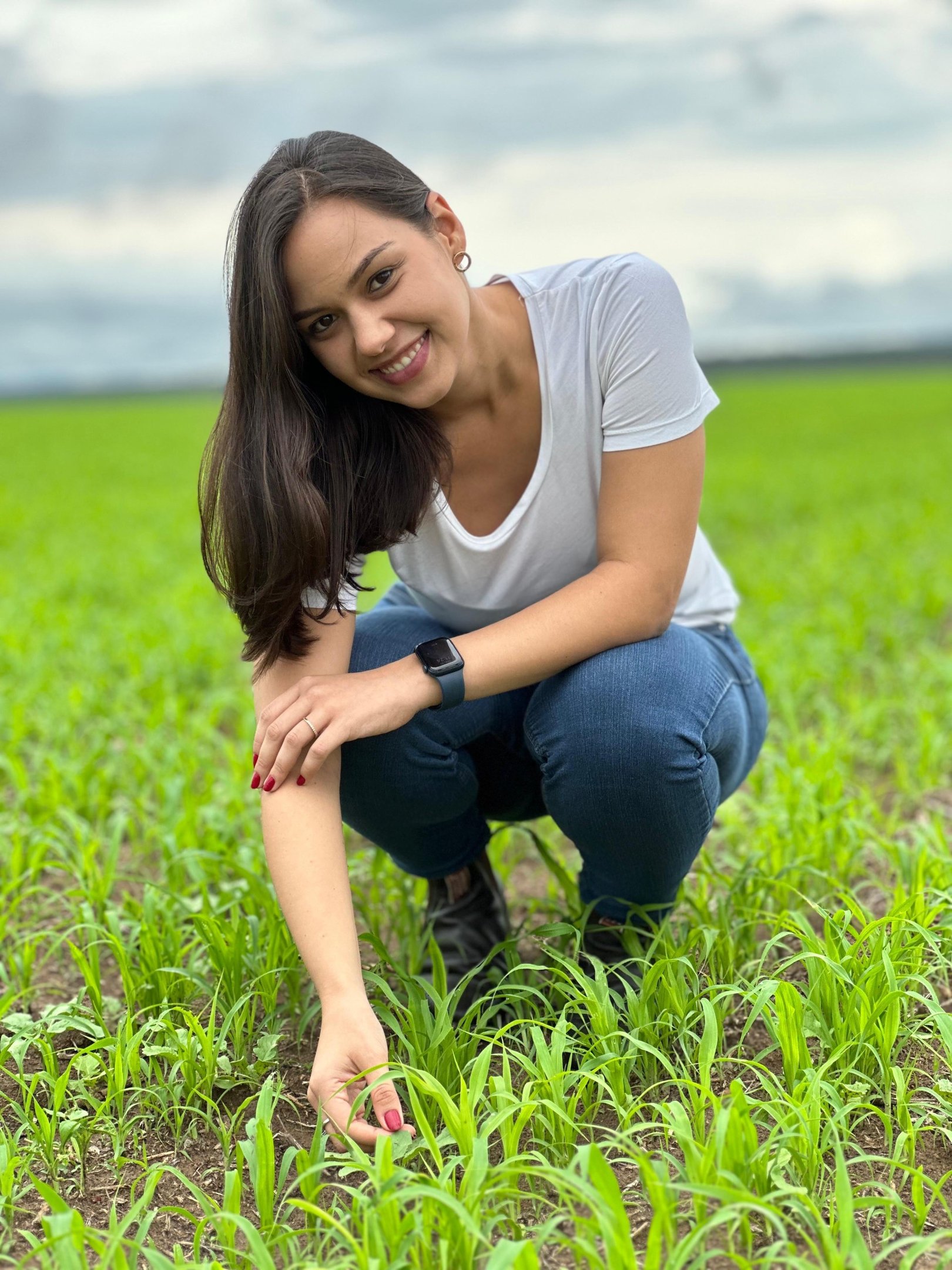 Ana Carolina Zimmermann, 30, herdou do pai o amor pelo agro