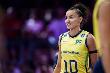 Gabi, capit&atilde; da Sele&ccedil;&atilde;o e segunda melhor jogadora do mundo na atualidade -  (crédito: VolleyballWorld/Divulga&ccedil;&atilde;o)