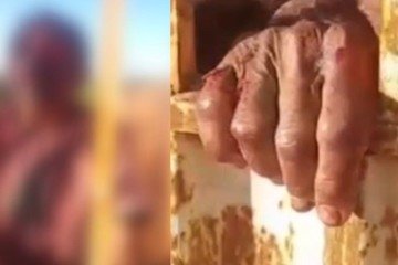 Idoso é esfaqueado dentro de casa - (crédito: Material cedido ao Correio) Idoso é esfaqueado dentro de casa - (crédito: Material cedido ao Correio)