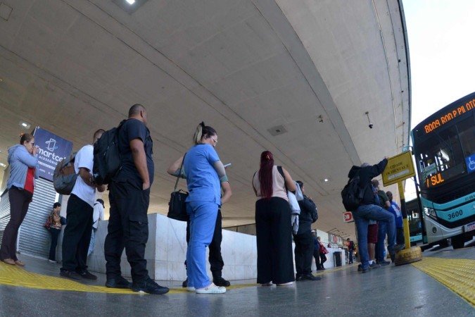  21/08/2025 Ed Alves CB/DA Press. Cidades. Aumento do preço das passagens de onibus do Entorno.  -  (crédito:  Ed Alves CB/DA Press)