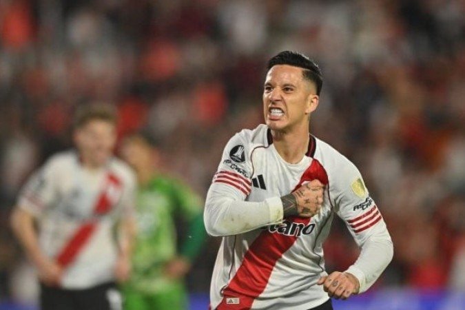 Gol no tempo normal do lado riverista foi marcado por Driussi - (crédito: Foto: Divulgação/River Plate) Gol no tempo normal do lado riverista foi marcado por Driussi - (crédito: Foto: Divulgação/River Plate)