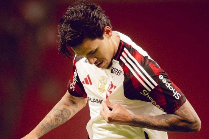 PEDRO - Entrou aos 29 da etapa final na vaga de Bruno Henrique e aproveitou a grande chance que teve para fechar o placar em 2 a 0. NOTA. 7,0. Foto: Adriano Fontes / Flamengo