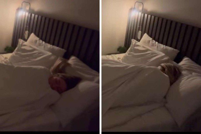 Influenciadora cobra R$ 590 mensais para fazer lives dormindo - (crédito: Redes sociais) Influenciadora cobra R$ 590 mensais para fazer lives dormindo - (crédito: Redes sociais)