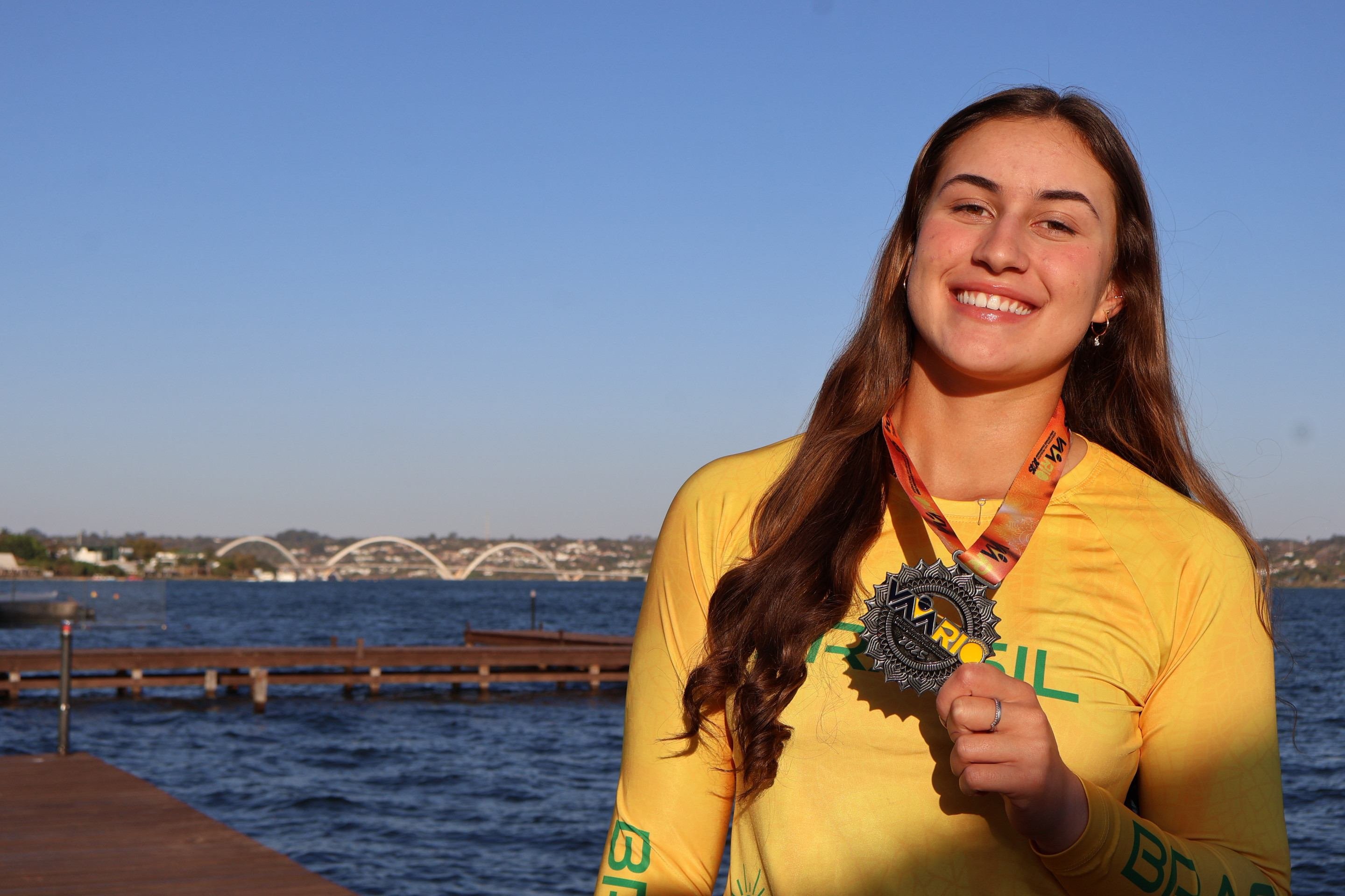  21/08/2025 Bruna Gaston CB/DA Press. Mariana Daufenbach de Moura. vice-campeã  por equipe no Campeonato Mundial de Vaa 2025       