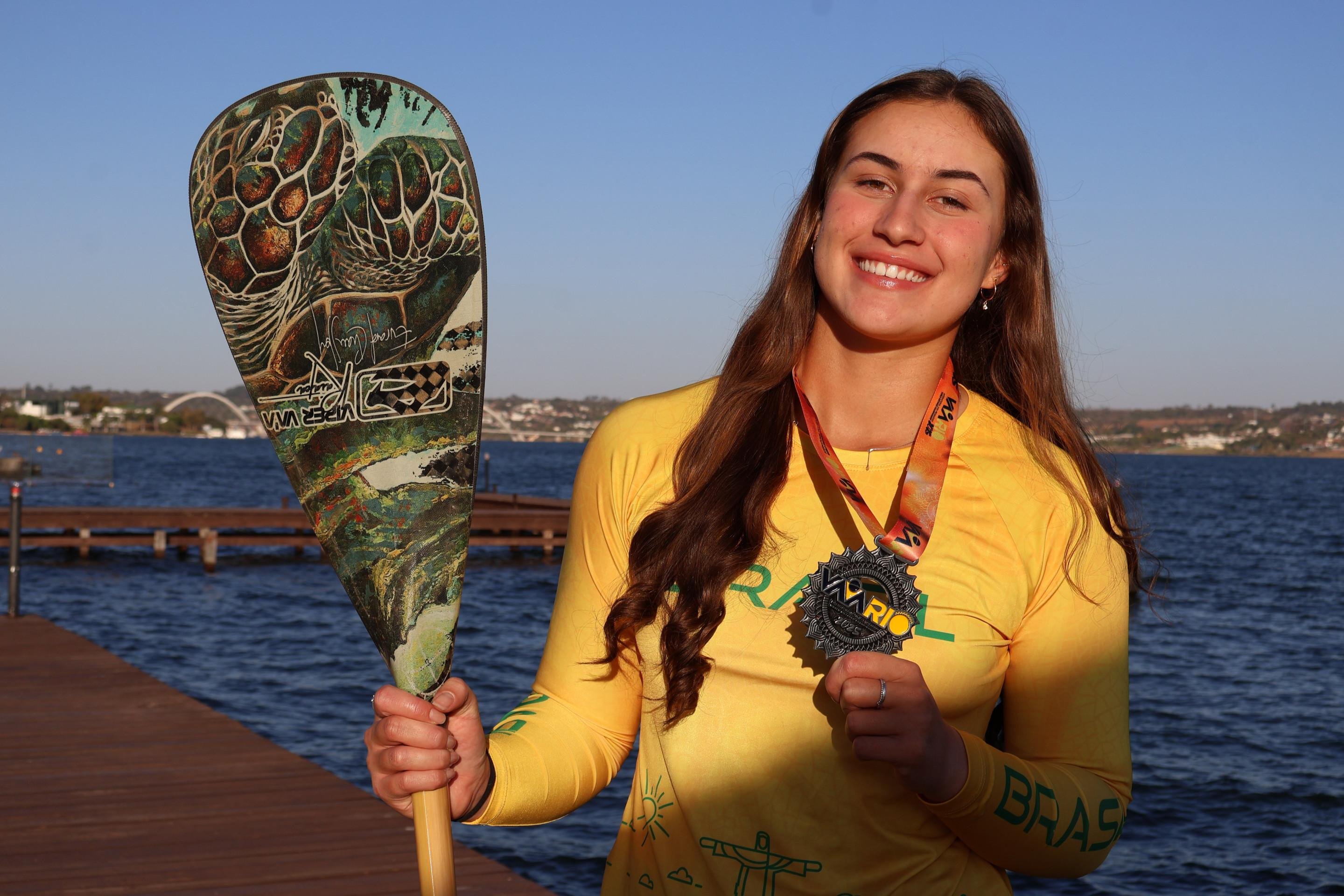  21/08/2025 Bruna Gaston CB/DA Press. Mariana Daufenbach de Moura. vice-campeã  por equipe no Campeonato Mundial de Vaa 2025       