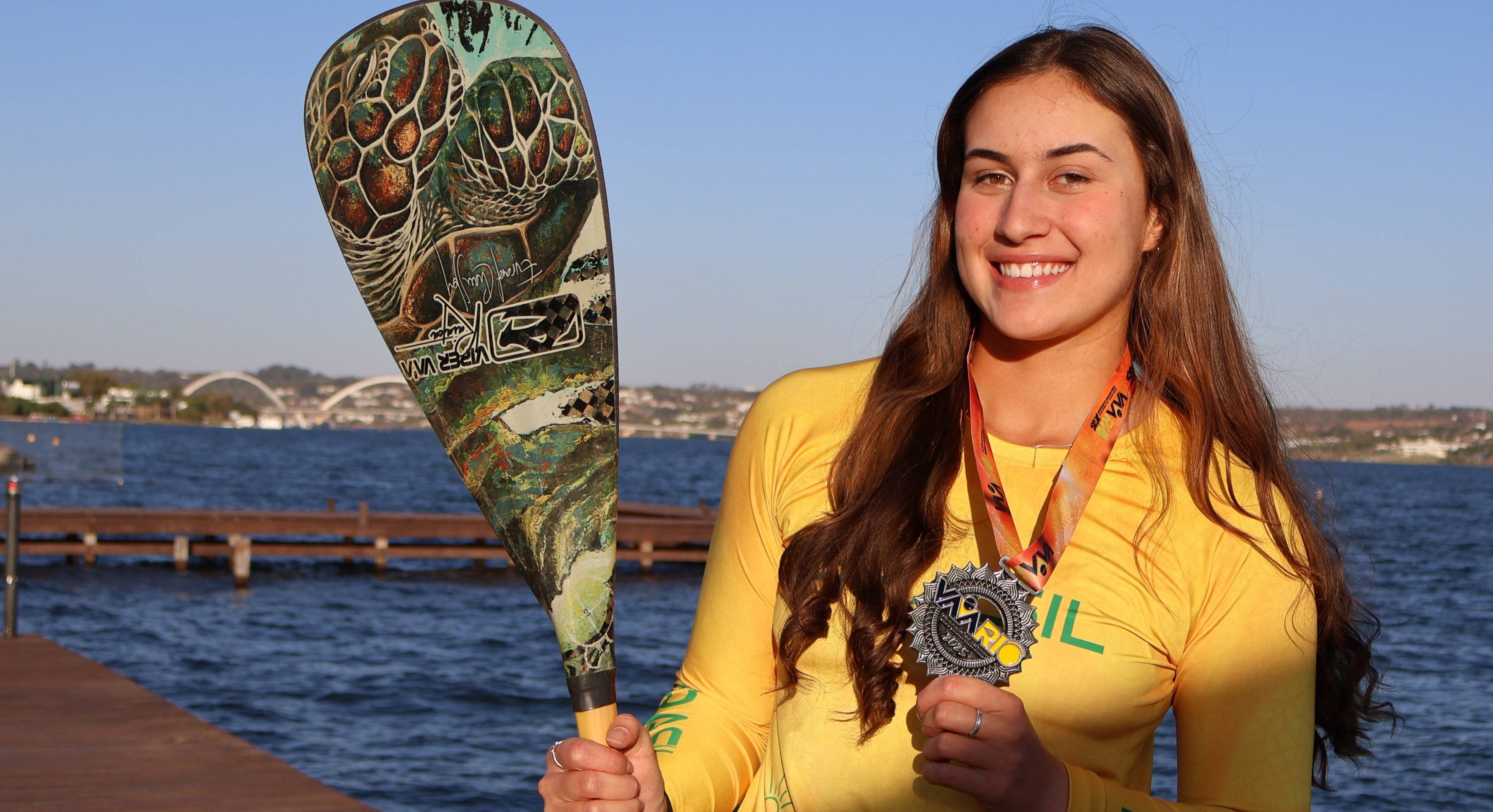 21/08/2025 Bruna Gaston CB/DA Press. Mariana Daufenbach de Moura. vice-campeã  por equipe no Campeonato Mundial de Vaa 2025