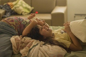 O filme é o primeiro longa-metragem de Rafaela, formada em audiovisual pela Universidade de Brasília, e já havia sido selecionado para abrir a Seção Generation Kplus, voltada para histórias que exploram o universo infantil, no Festival de Berlim -  (crédito: Flavio Oliveira/Divulgação )