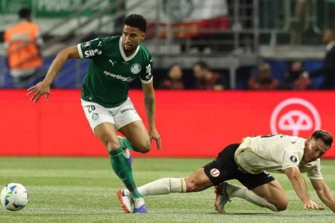 Murilo disse que já estava preparado para atuar em um esquema com três zagueiros -  (crédito: Foto: Cesar Greco/Palmeiras)