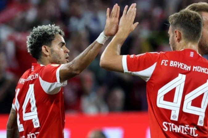 Bayern massacrou o RB Leipzig -  (crédito: Alexander Hassenstein/Getty Images)