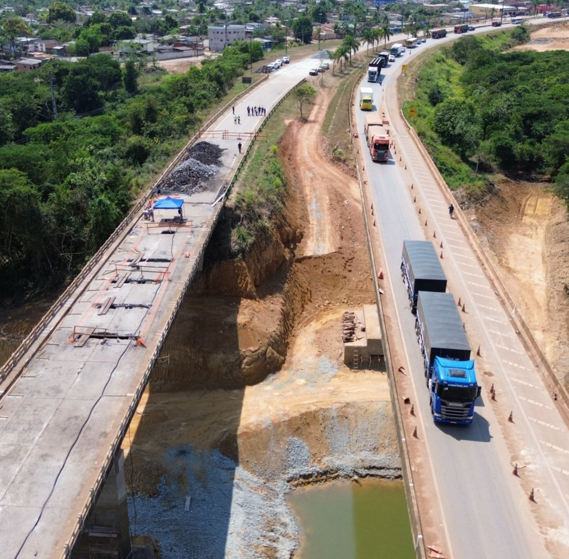 Ponte na BR-364, em Rondônia, passa por obras estruturantes e será ampliada até 2026