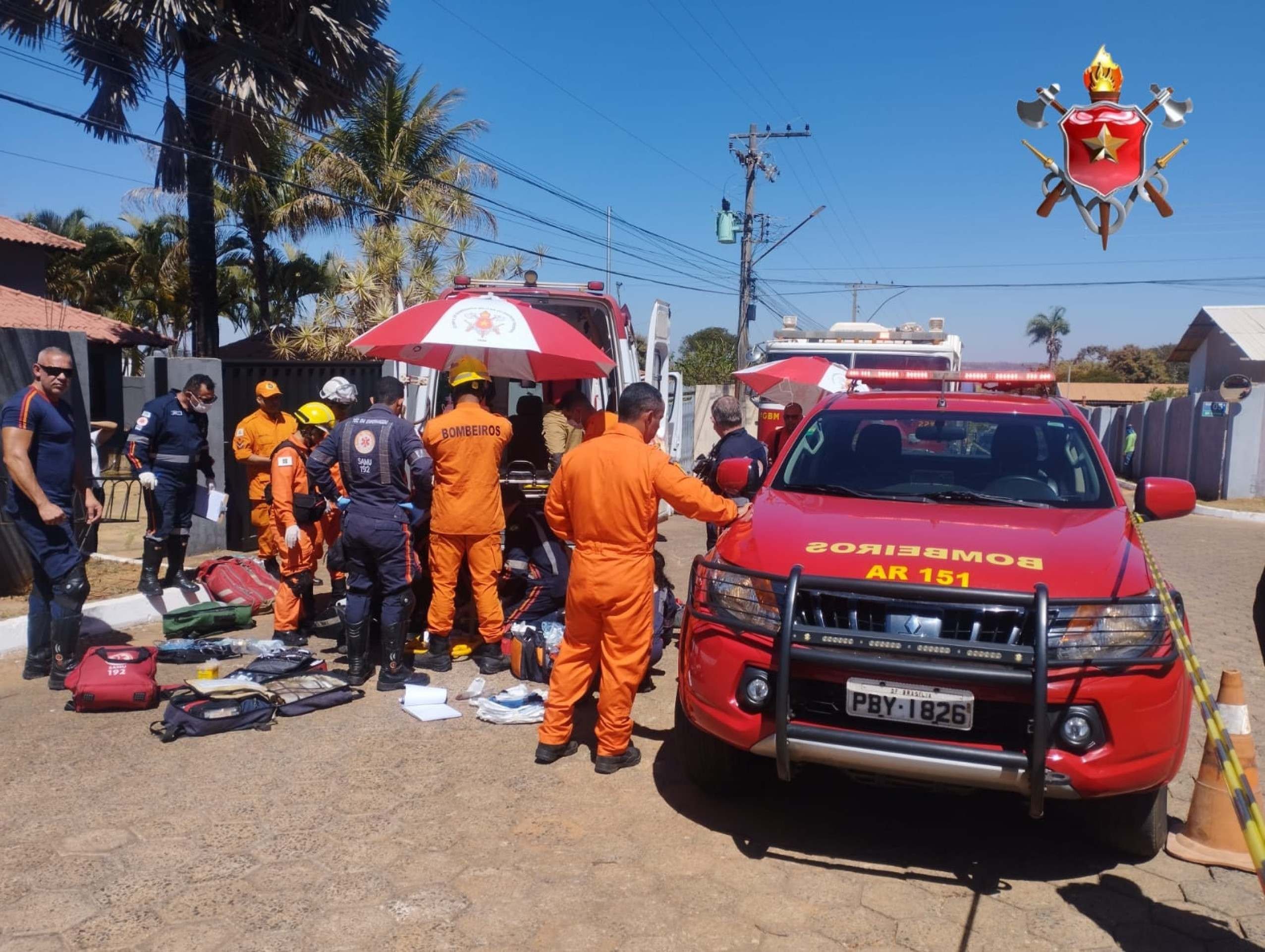 Criança de 1 ano sofre parada cardiorrespiratória após se afogar em piscina
