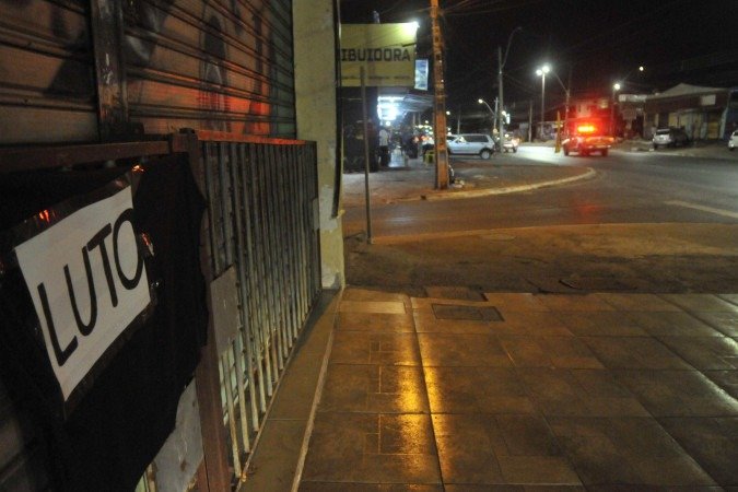  Fachada do restaurante da vítima do atropelamento, em Taguatinga