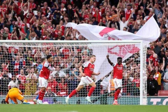 Gyökeres desencanta com a camisa do Arsenal - (crédito: Julian Finney/Getty Images) Gyökeres desencanta com a camisa do Arsenal - (crédito: Julian Finney/Getty Images)