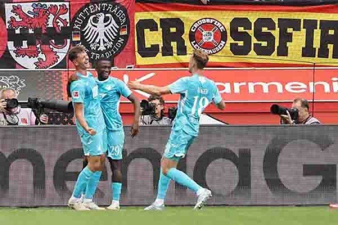 Hoffenheim apronta para o favorito Leverkusen na Bay Arena - (crédito: Christof Koepsel/Getty Images) Hoffenheim apronta para o favorito Leverkusen na Bay Arena - (crédito: Christof Koepsel/Getty Images)