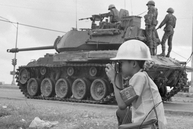 Jimmy era uma presença frequente na linha de frente - (crédito: AP) Jimmy era uma presença frequente na linha de frente - (crédito: AP)