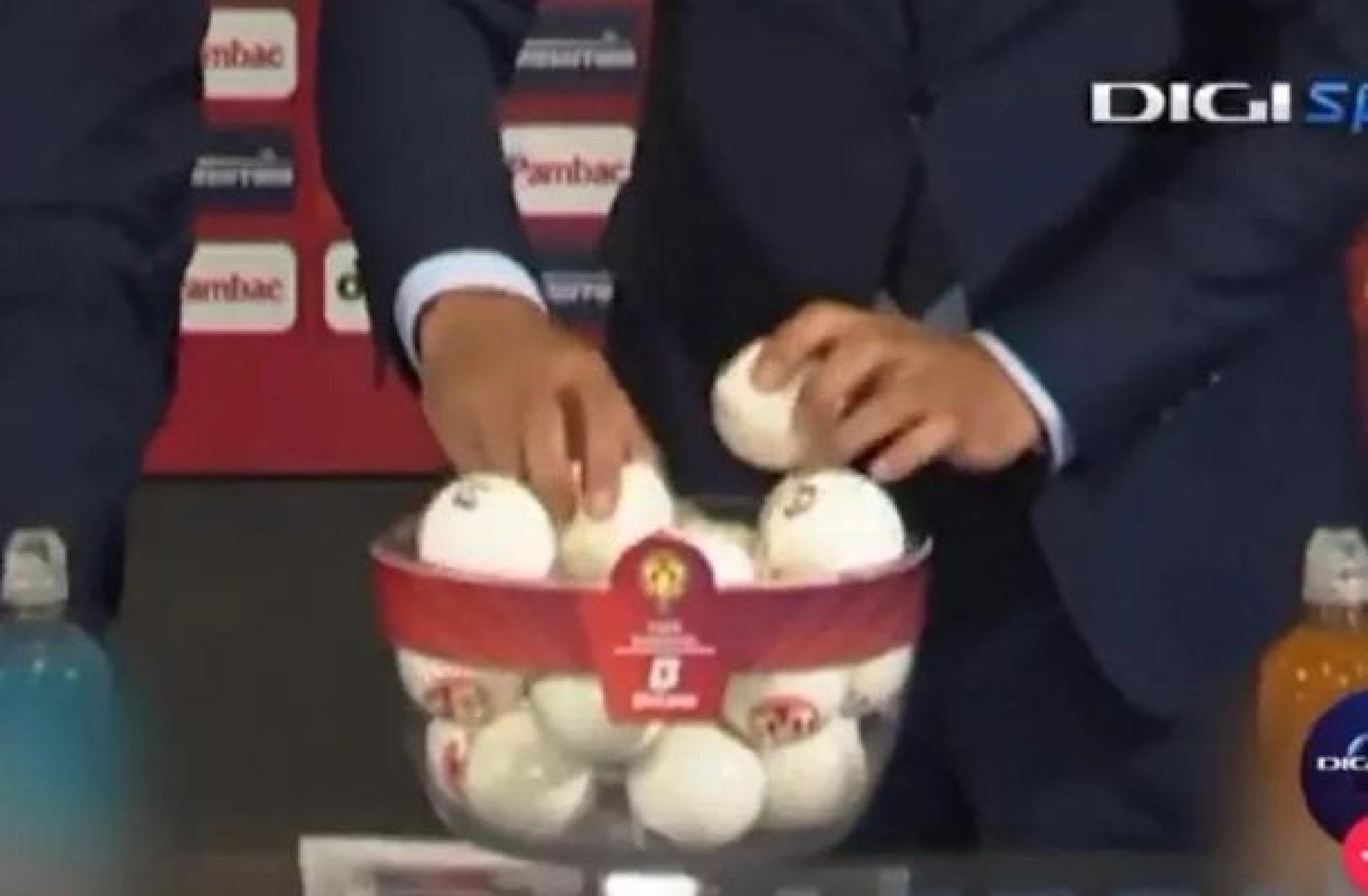 Vídeo: sorteio da Copa da Romênia tem acusações de manipulação