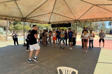 Na manhã deste domingo (24), o movimento realizou uma série de atividades