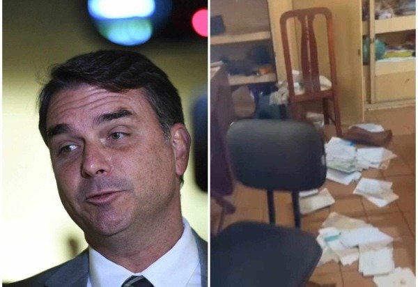 Edilson Rodrigues/Agência Senado - Reprodução/Instagram/@flaviobolsonaro