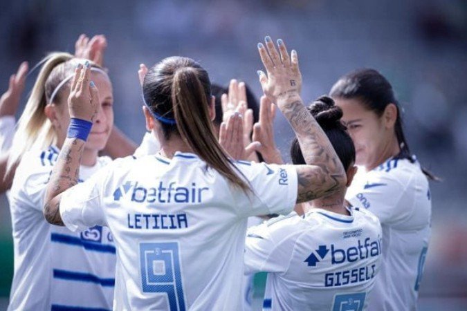 Cabulosas fizeram um segundo avassalador diante do Palmeiras -  (crédito: - Cris Mattos/ Staff Images Woman/ CBF)