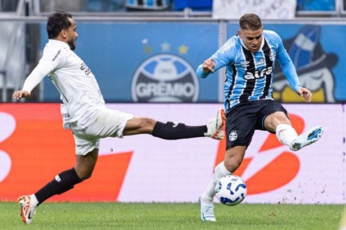 Mano avalia a performance do Grêmio no empate sem gol na sua Arena  -  (crédito: Foto: Richard Ducker / Grêmio FBPA)