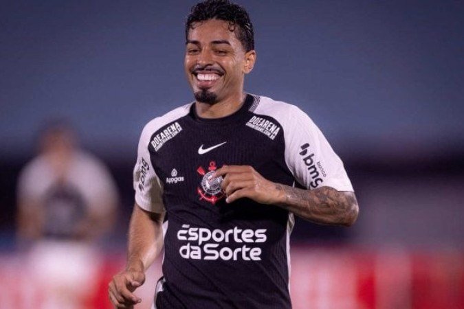 Matheus Bidu se destacou na vitória contra o Vasco -  (crédito: Foto: Rodrigo Coca / Ag. Corinthians)