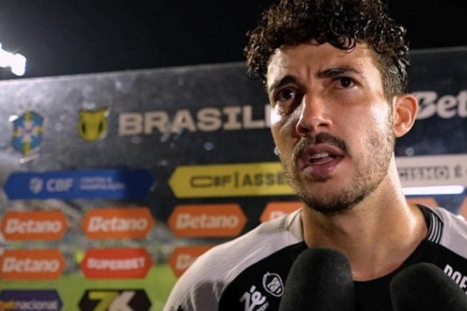 Gustavo Henrique após vitória do Corinthians - (crédito: Foto: Reprodução) Gustavo Henrique após vitória do Corinthians - (crédito: Foto: Reprodução)