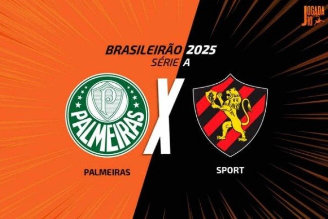 Palmeiras e Sport duelam pela 21ª rodada do Brasileirão - (crédito: Arte: Jogada10) Palmeiras e Sport duelam pela 21ª rodada do Brasileirão - (crédito: Arte: Jogada10)