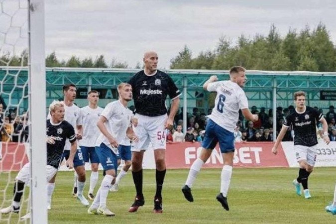 Pavel Podkolzin defende o FC Amkal Moscou -  (crédito: Reprodução / Instagram)