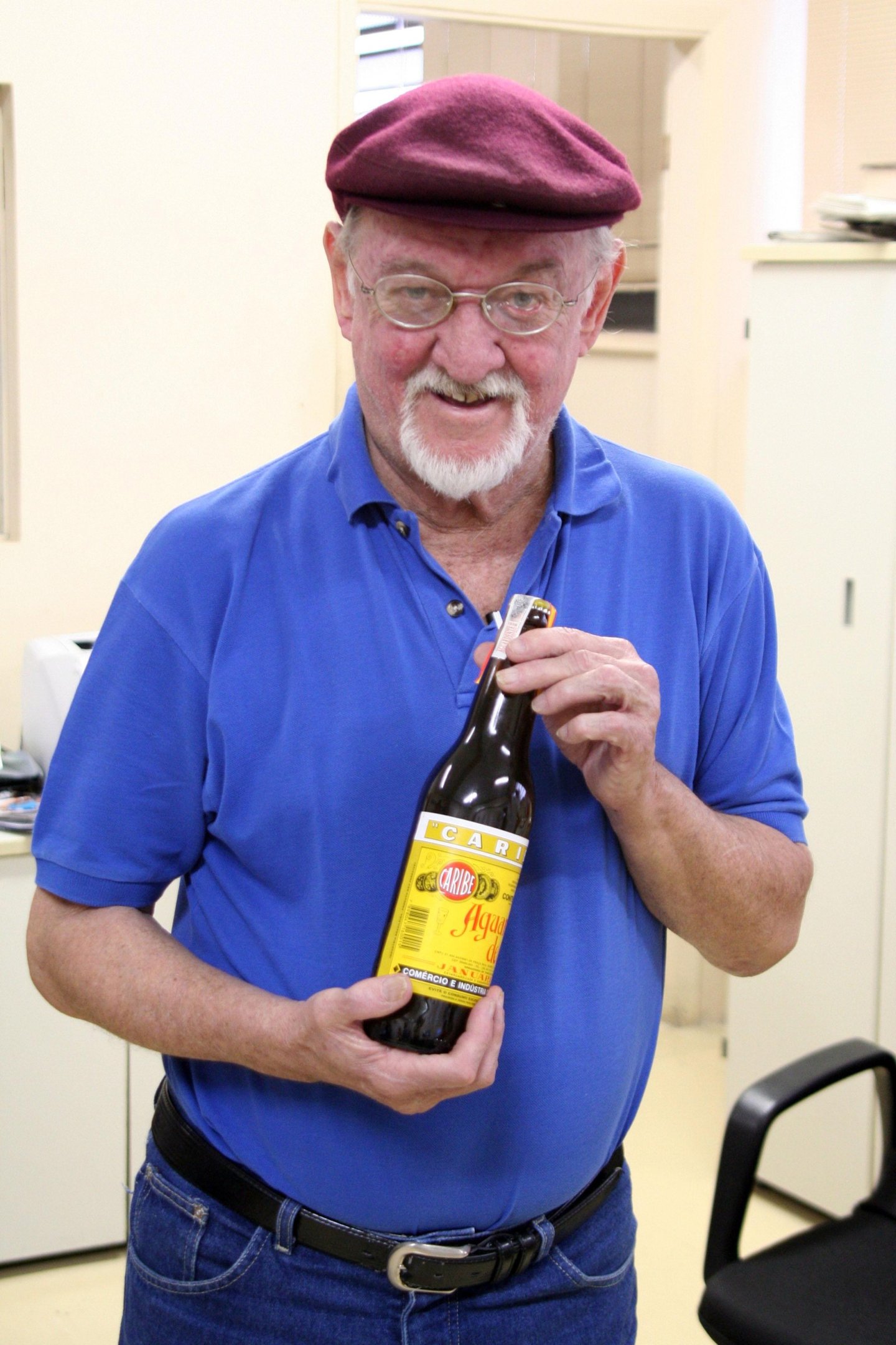 Visita do cartunista Jaguar a Brasília em 2005