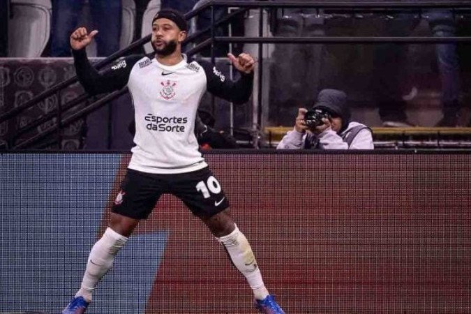 Depay teria recebido sondagem de três clubes da Europa - (crédito: Foto: Rodrigo Coca/Agência Corinthians) Depay teria recebido sondagem de três clubes da Europa - (crédito: Foto: Rodrigo Coca/Agência Corinthians)