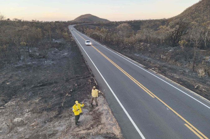 Chapada dos Veadeiros teve 900 hectares atingidos por incêndio