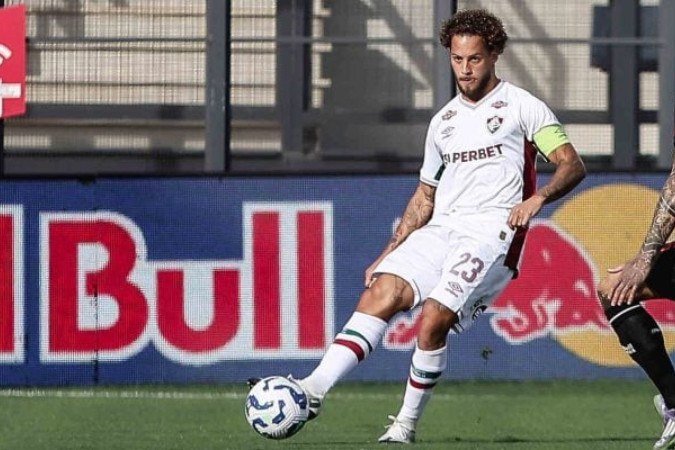 Guga em partida contra o Bragantino, pelo Brasileirão - (crédito: Foto: Lucas Merçon/Fluminense) Guga em partida contra o Bragantino, pelo Brasileirão - (crédito: Foto: Lucas Merçon/Fluminense)