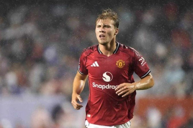 Rasmus Hojlund marcou somente 10 gols em 52 jogos na última temporada - (crédito: Foto: Patrick McDermott/Getty Images) Rasmus Hojlund marcou somente 10 gols em 52 jogos na última temporada - (crédito: Foto: Patrick McDermott/Getty Images)